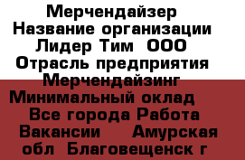 Мерчендайзер › Название организации ­ Лидер Тим, ООО › Отрасль предприятия ­ Мерчендайзинг › Минимальный оклад ­ 1 - Все города Работа » Вакансии   . Амурская обл.,Благовещенск г.